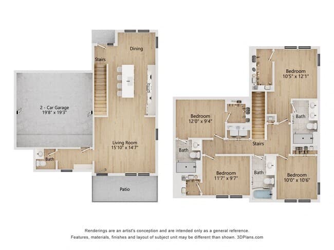 Single Family D1 169 floor plan