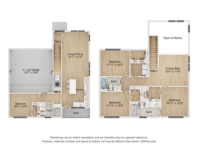 Single Family D2 170 floor plan