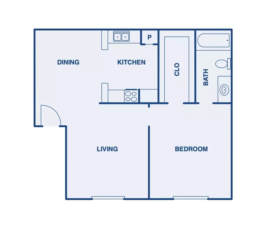 The Oak Alley 144 floor plan