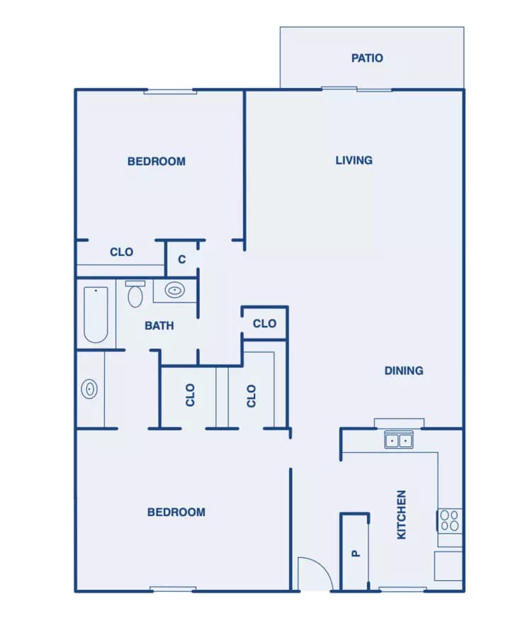 The Charleston 68 floor plan