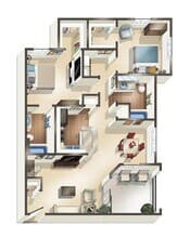 B2A 2-0938 floor plan