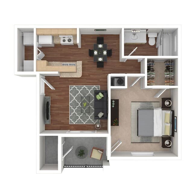 Unit 1235 floor plan