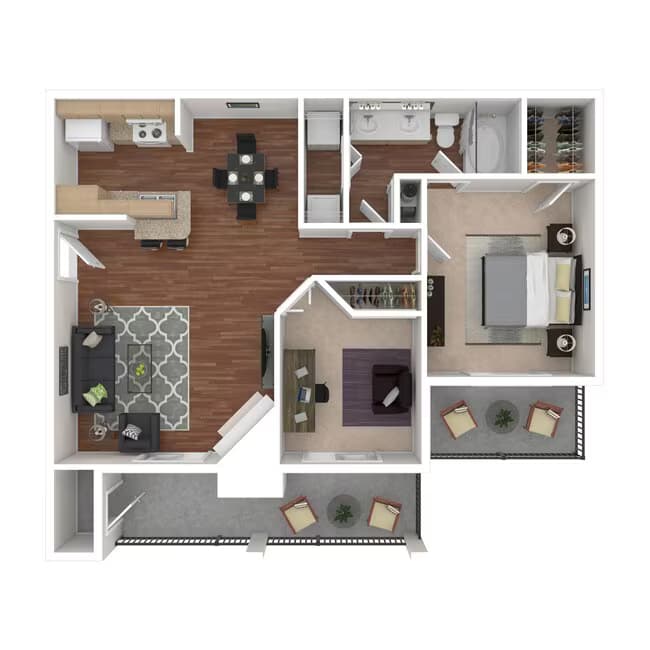 2A 0623 floor plan