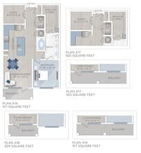 A17, A18 & A19 4144 floor plan