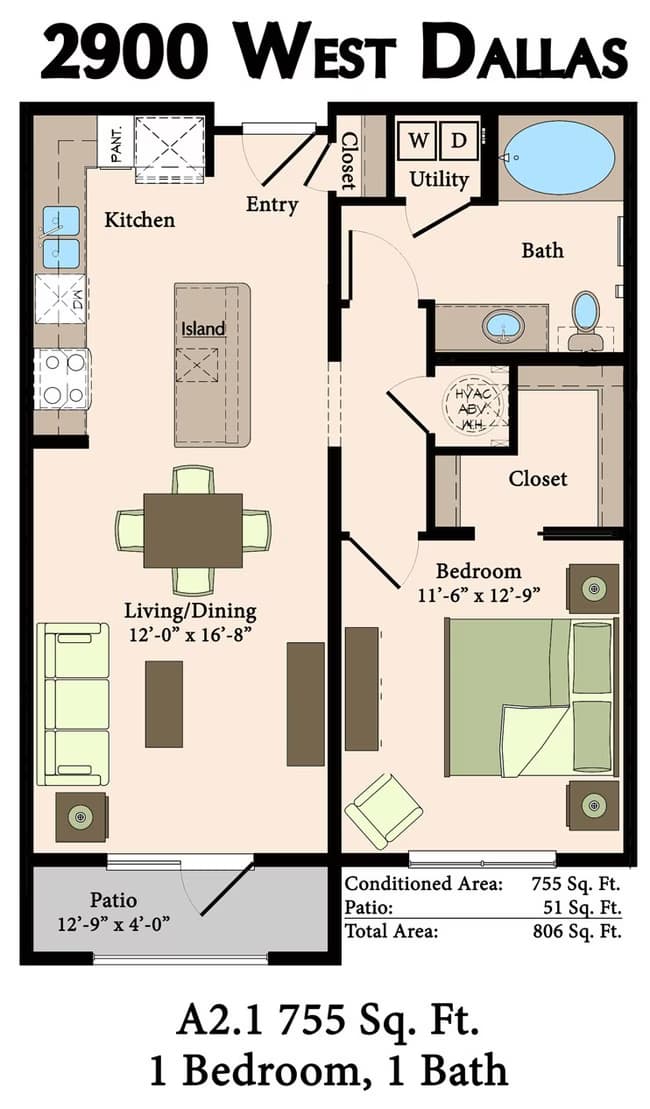 A2 152 floor plan