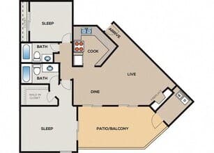 B3 - Renovated 0625 floor plan