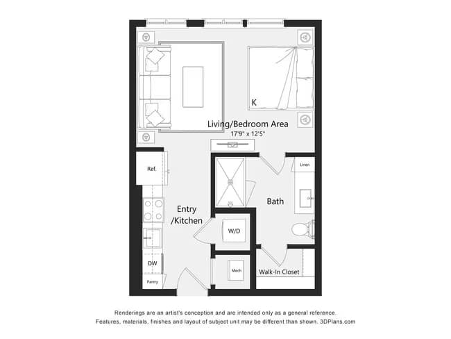 Unit 339 floor plan
