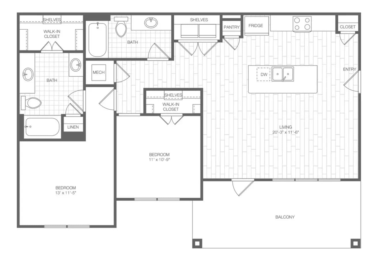 Unit 9103 9103 floor plan