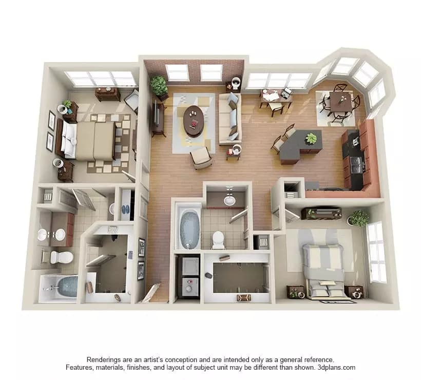 Alabama (B2) 127 floor plan