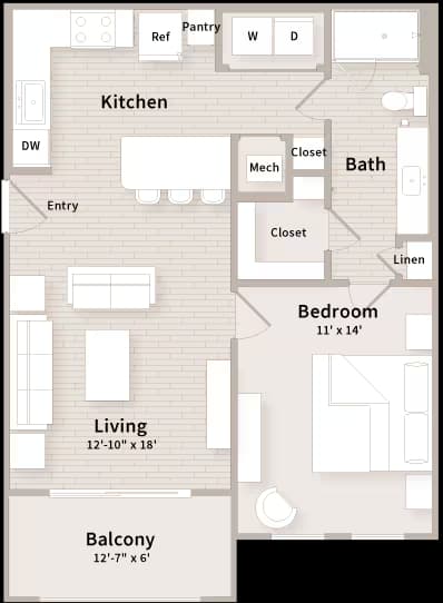 A1 8110 floor plan