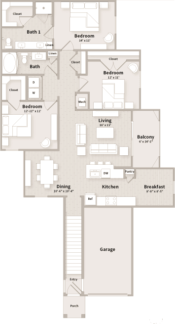C2 3207 floor plan