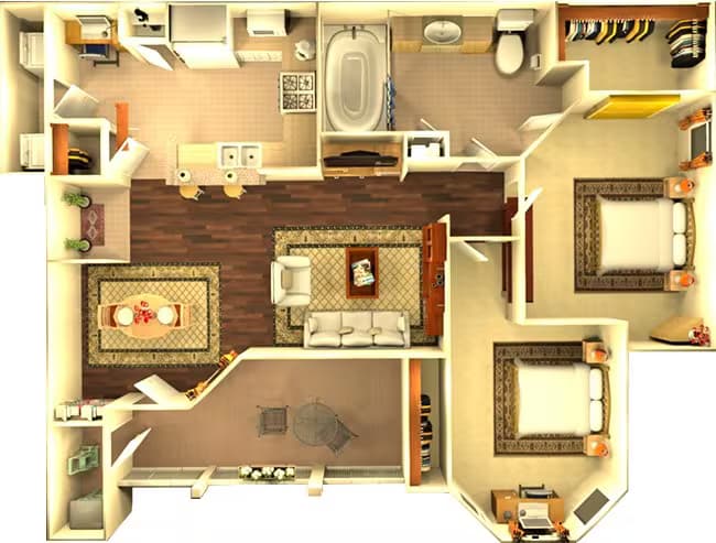 The Riverton 1223 floor plan