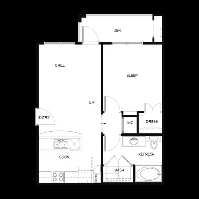 A1 12305 floor plan