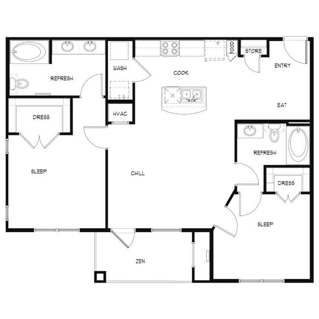 B2 04208 floor plan