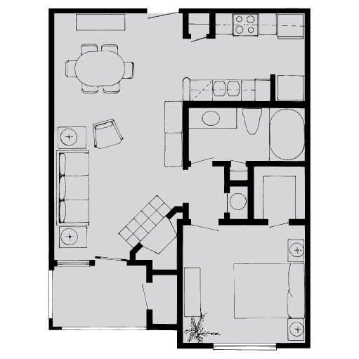 B 538 floor plan