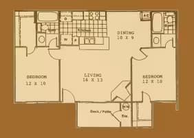 WWS-B2PR 308 floor plan