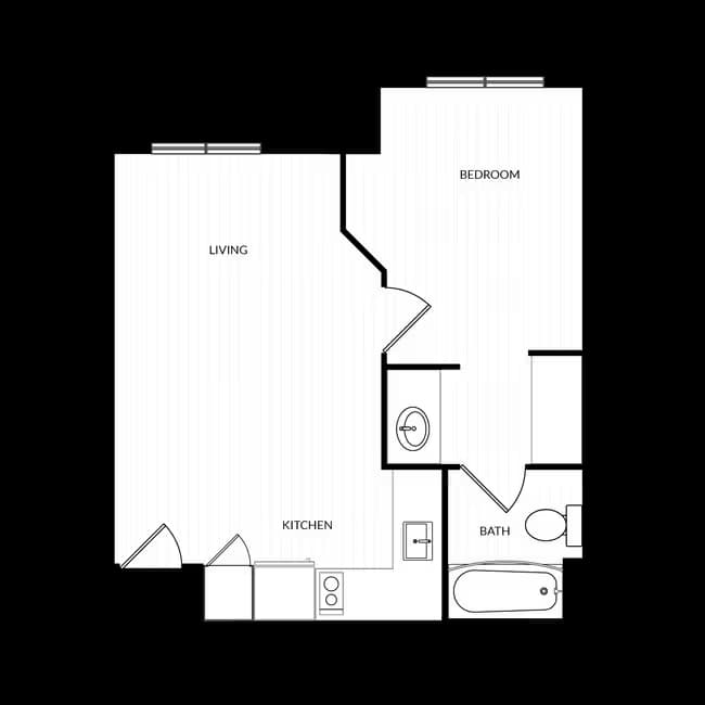 Unit 421 floor plan