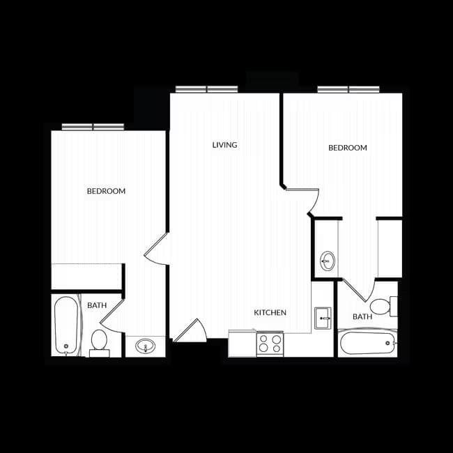 Unit 412 floor plan