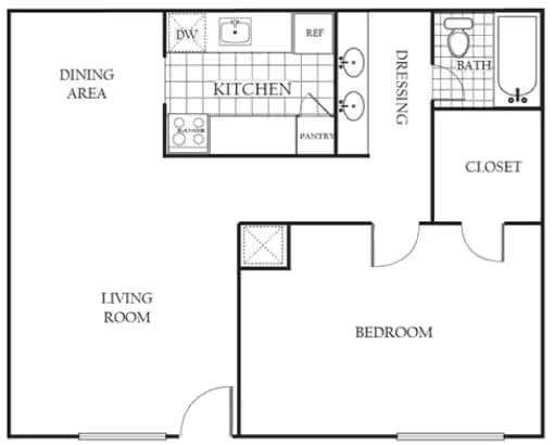 The Chaparral 0603 floor plan