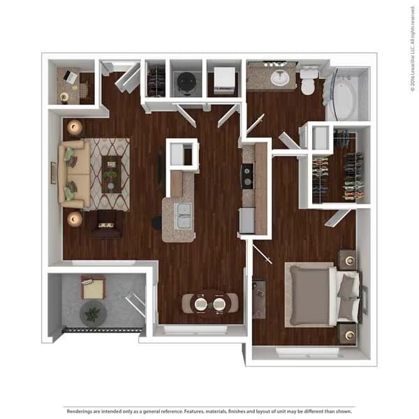 Unit 0272 floor plan