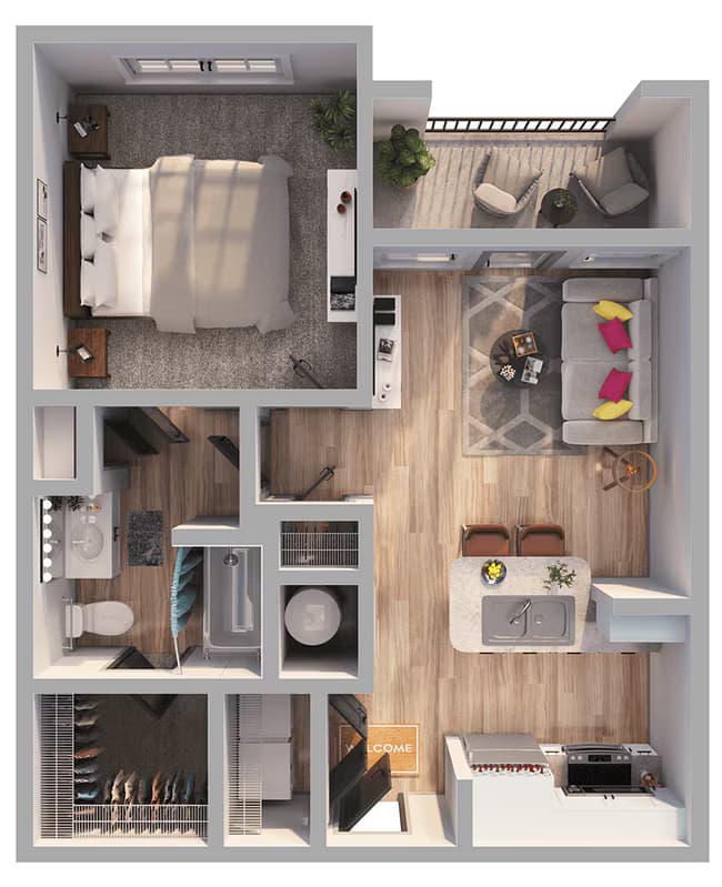 A1 1304 floor plan