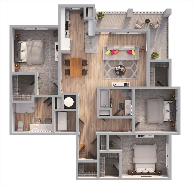C1 5207 floor plan