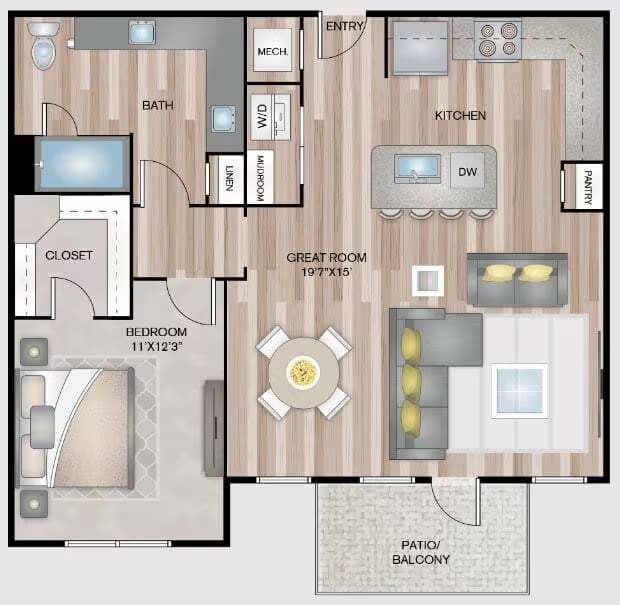 A5 223 floor plan