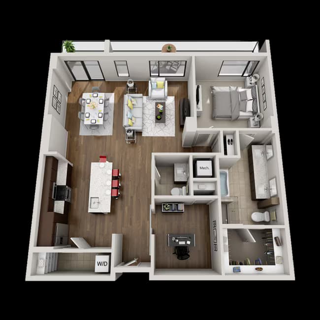 The Oak 1-335 floor plan