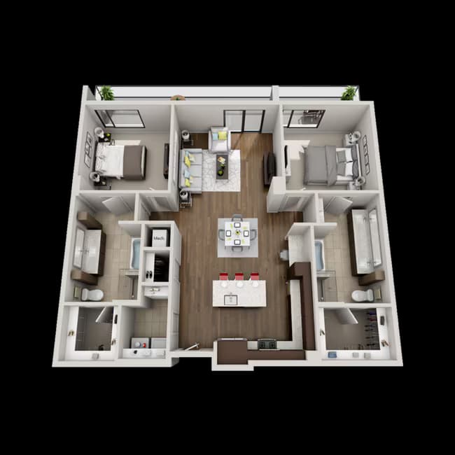 The Richmond 1-814 floor plan