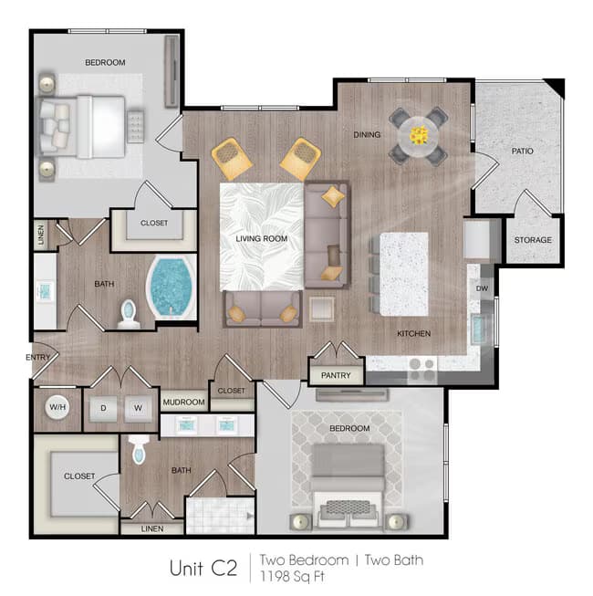 C2 1203 floor plan