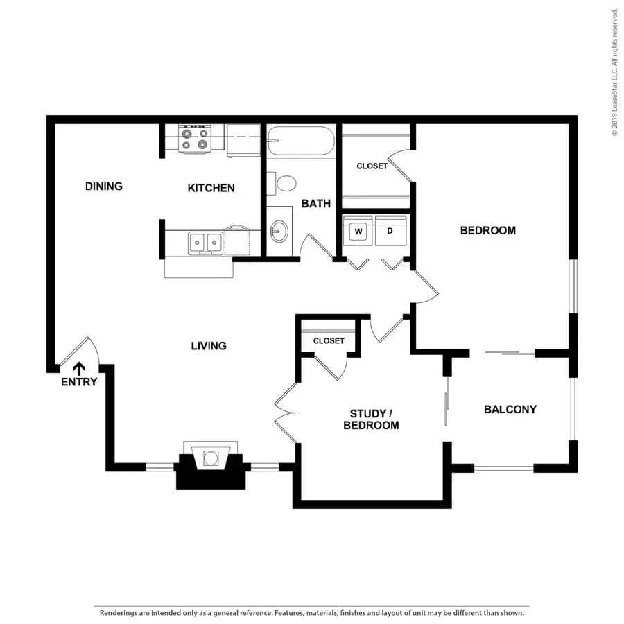 Unit 360 360 floor plan