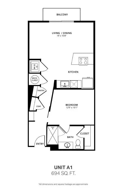 Unit 218 218 floor plan