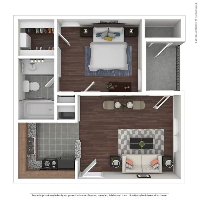 Unit 334PL floor plan