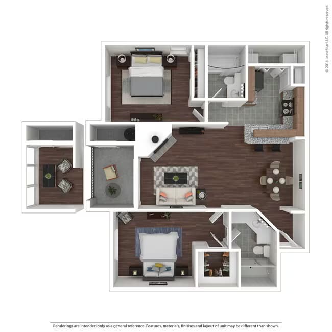 B3 1133PT floor plan