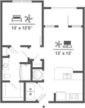 A1 3116 floor plan
