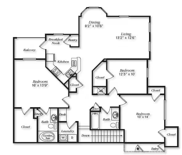 Cypress-G 10106 floor plan