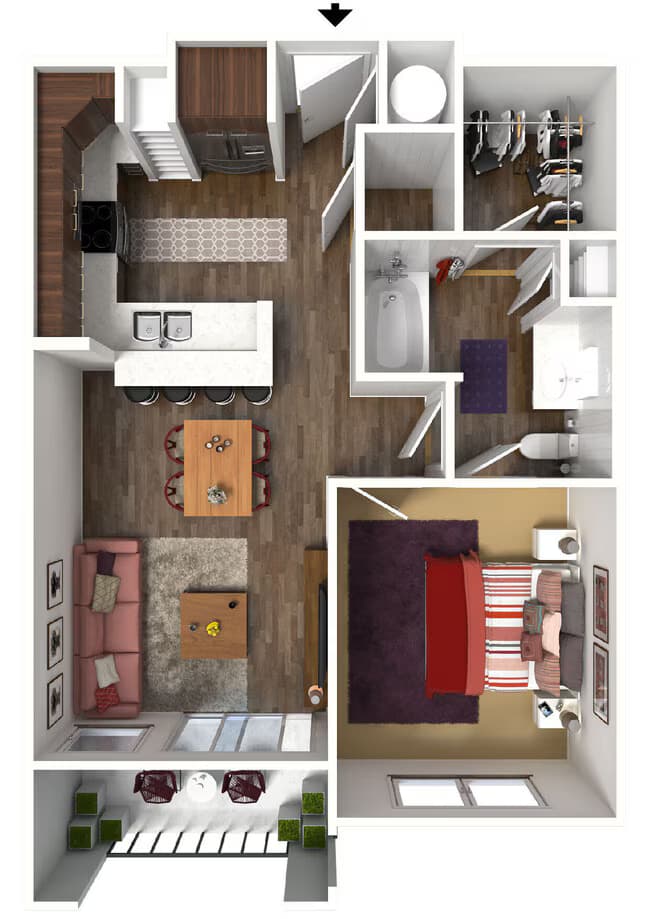 A1 370 floor plan