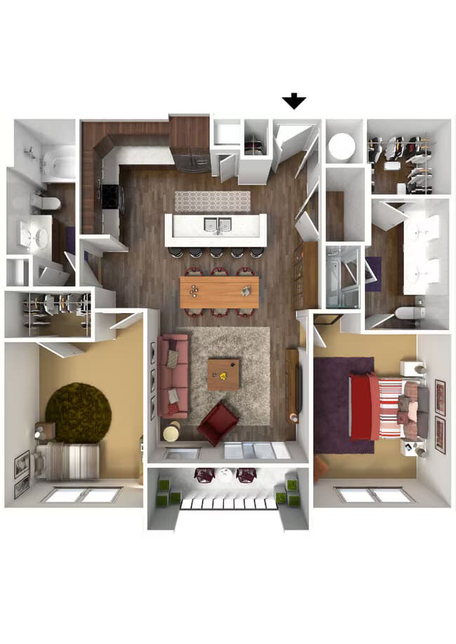 C1 218 floor plan