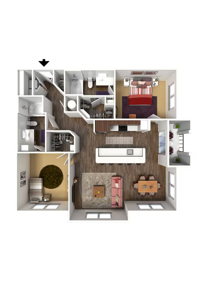 C3 352 floor plan