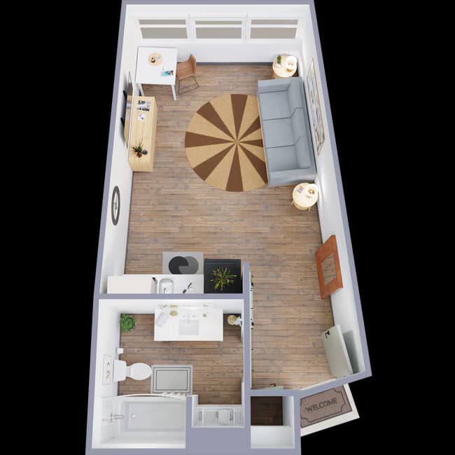 Studio A - Studio A 101 floor plan