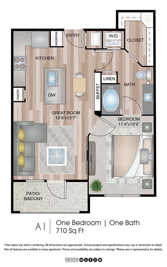 A1 7108 floor plan