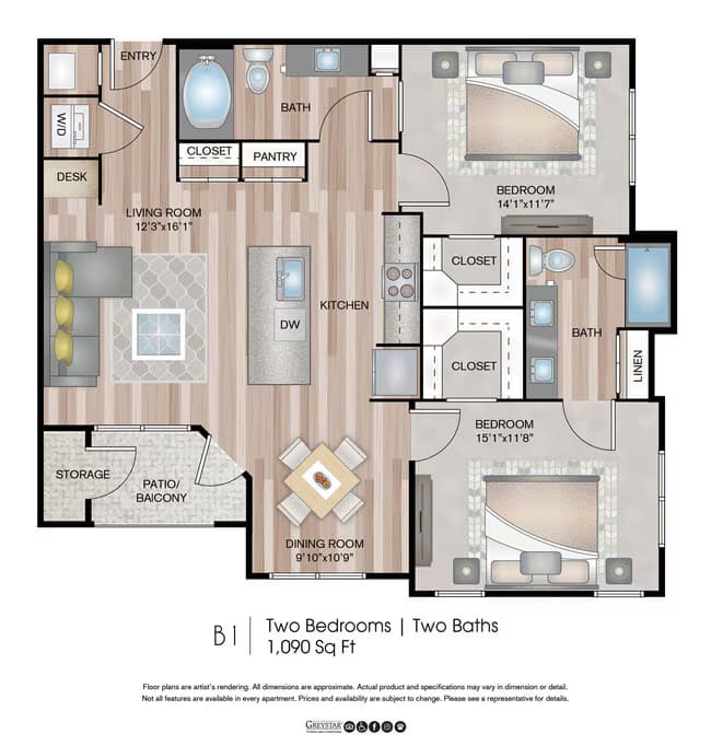 B1 6310 floor plan
