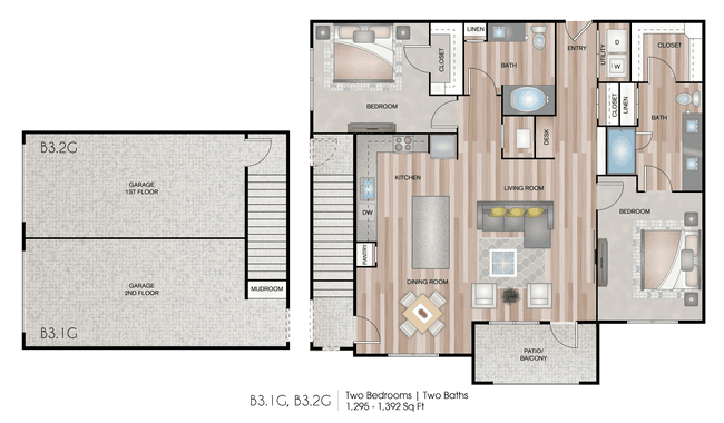 B3.2G 3213 floor plan
