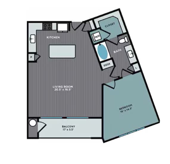Unit 123 floor plan