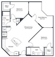 B2a 3087 floor plan