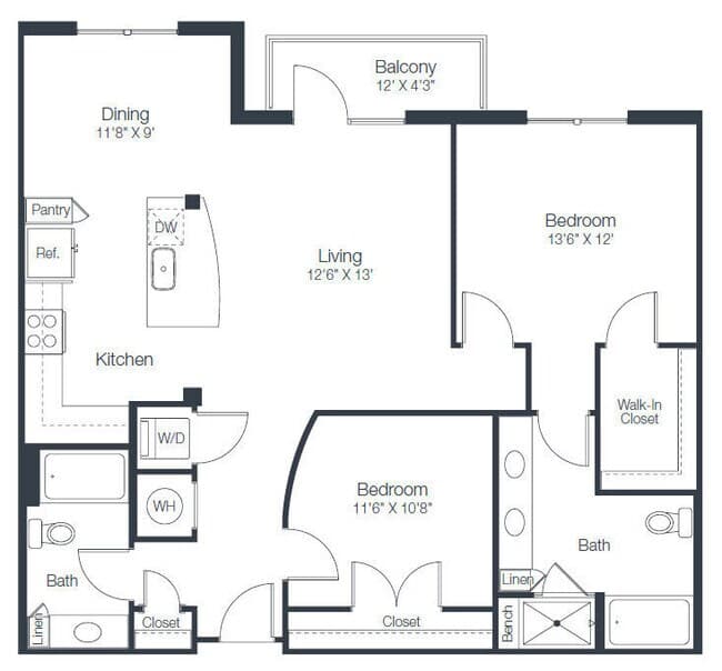 B4 4102 floor plan