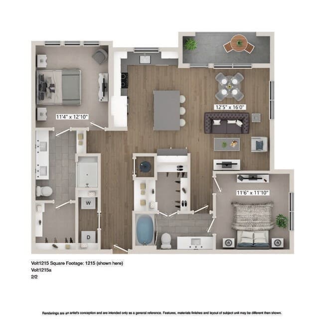 B3.1 1301 floor plan