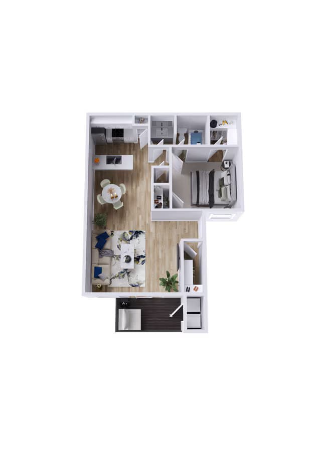 Unit 0305 floor plan