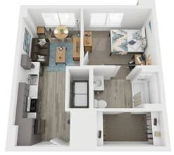 A1 Private Aerial (Floors 16-18) floor plan