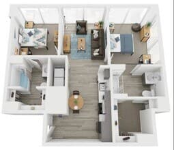 B1 Private Skyline (Floors 11-15) floor plan